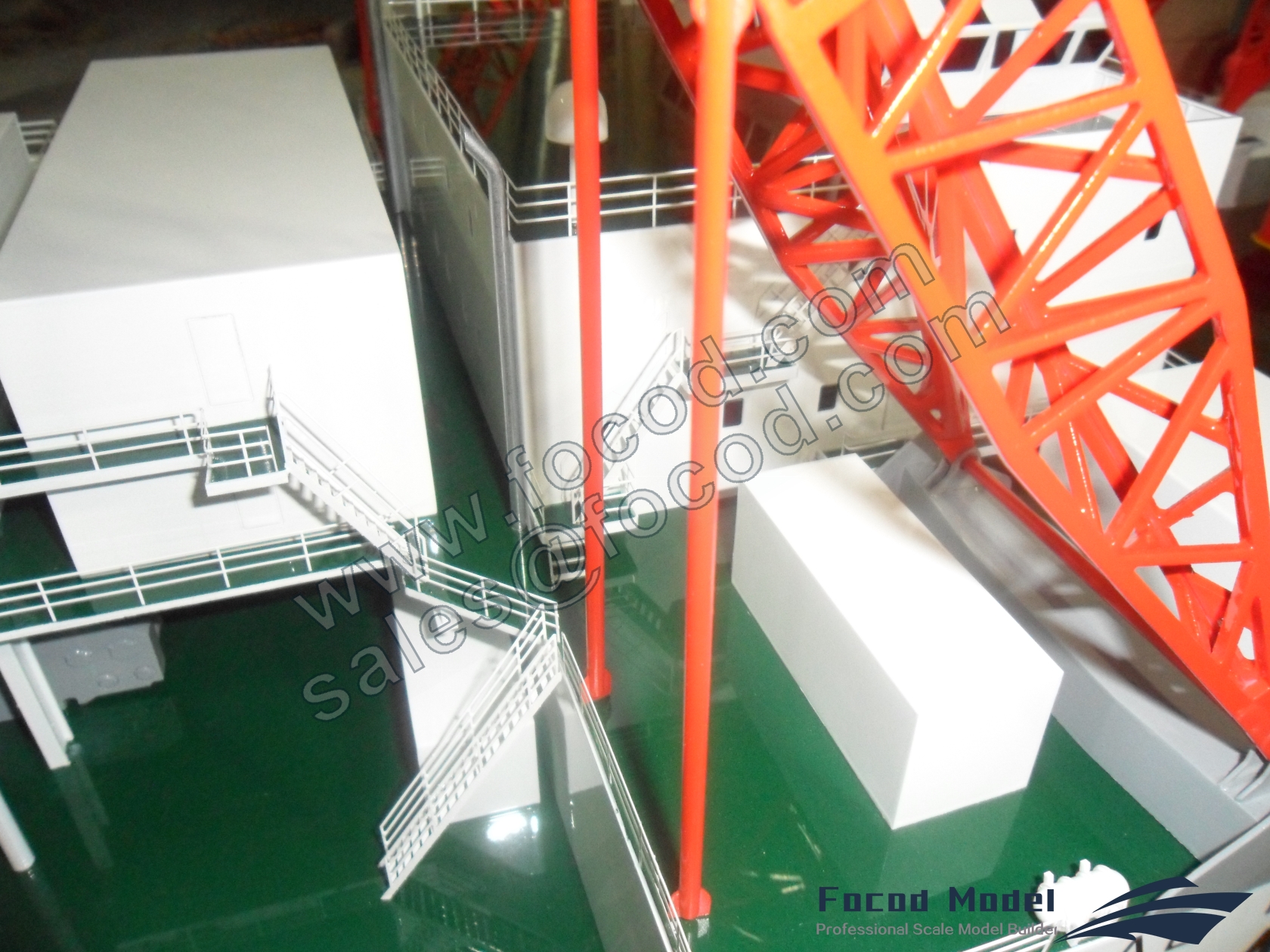 85米重型起重船 - Rambiz号定制模型
